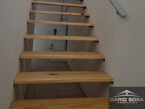 Casa 2 ambientes con 2 baños