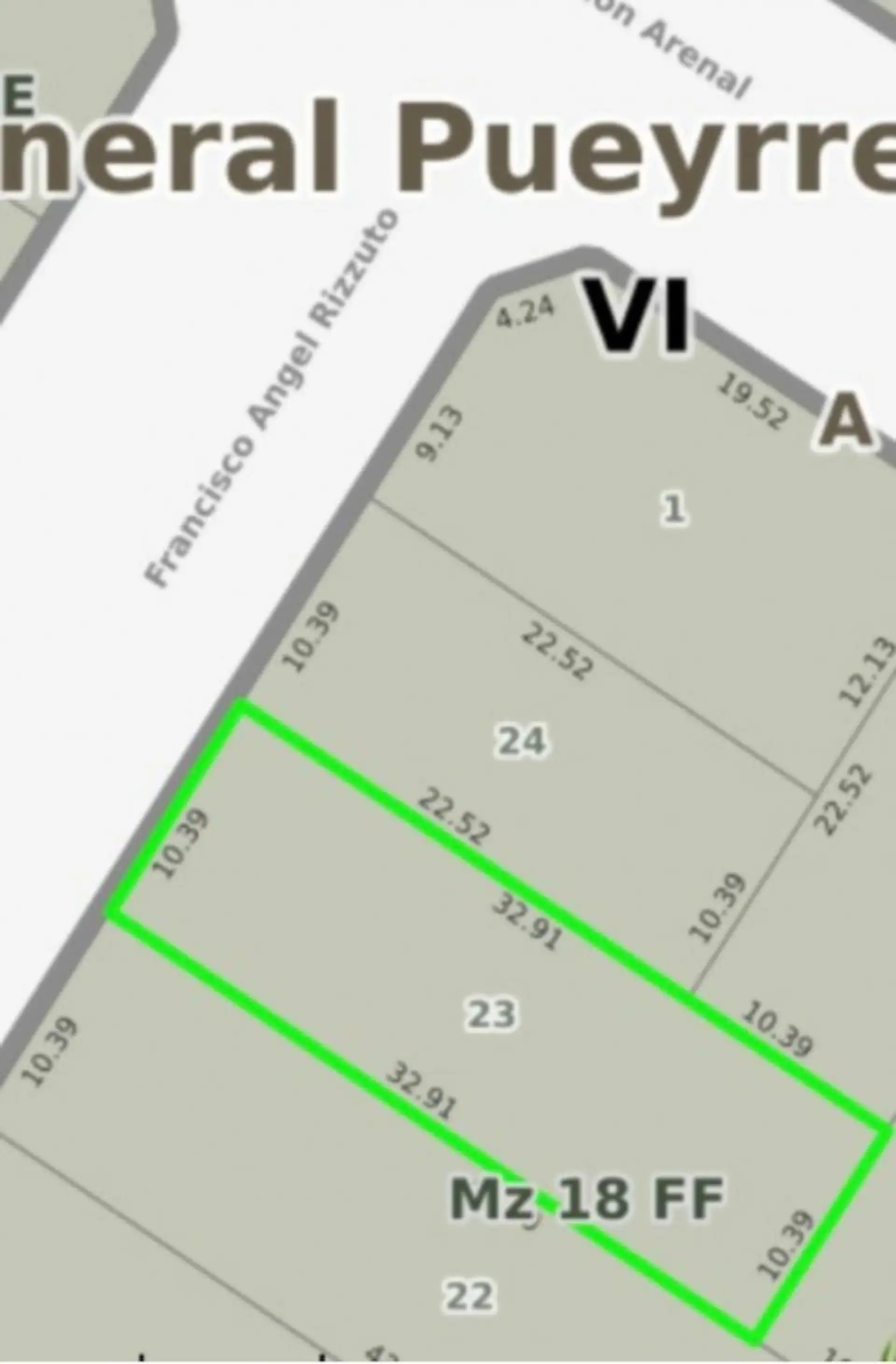 Lote en Venta 341,93m² en Los Tilos