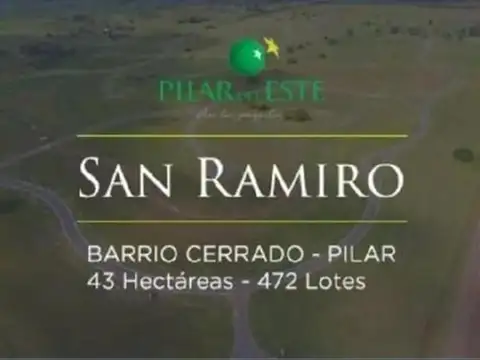 Terreno en Venta en Pilar del Este - San Ramiro, USD 34.000