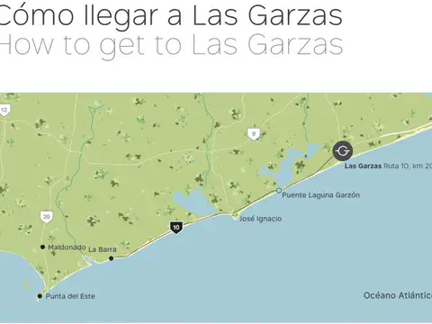 Increíble Lote En Las Garzas, Uruguay