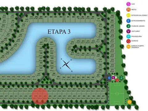 Lote/terreno 610m2 en venta en Damasia al Sur Canning, Ezeiza