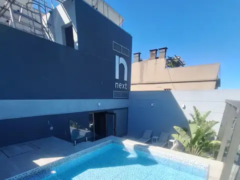 Belgrano: 1 Ambiente amplio de 10 metros x 3 metros (divisible) a estrenar con amenities (piscina y sauna)