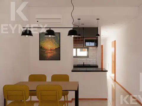 Departamento de un dormitorio a estrenar en calle 19 entre 48 y 49 - La Plata (ENTREGA AGOSTO 2025)