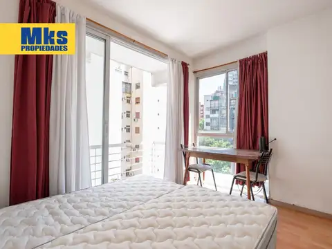 ¡Viví en un monoambiente con cochera en la mejor zona de Almagro!