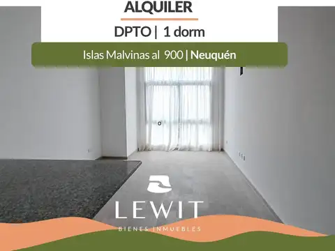 Alquiler departamento a estrenar| 1 Dormitorio | Barrio Santa Genoveva | Neuquén