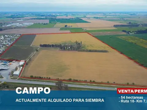 Venta/Permuta campo Alvear
