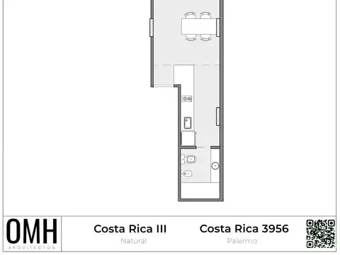 Departamento en Venta con 1 cochera