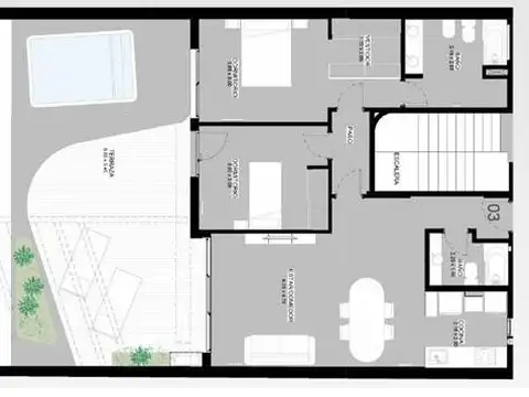 Departamento en Venta de 3 ambientes