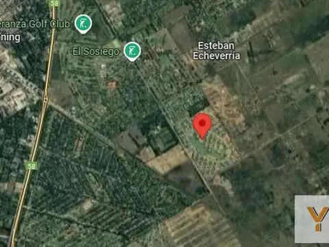 Terreno en Venta 20  mts Frente