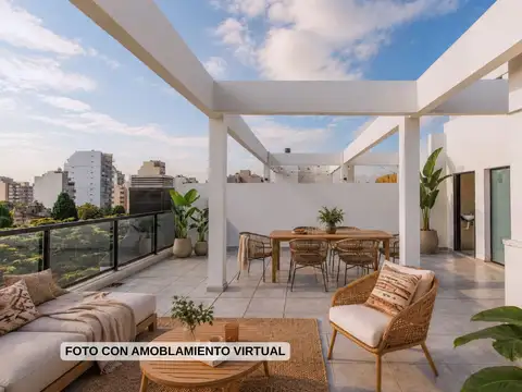 Venta – 3 Ambientes a Estrenar en Devoto - 2 Cocheras - Terraza Propia 74 m², Parrilla