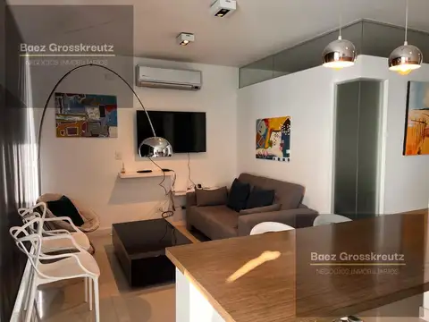 Departamento 2 ambientes con 1 baño