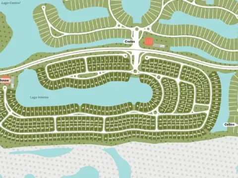 Lote interno en Riberas Puertos del Lago