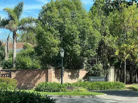 VENTA LOTE Barrio Los Boulevares, Pilar