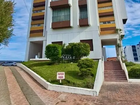 2 ambientes frente al mar  con estacionamiento