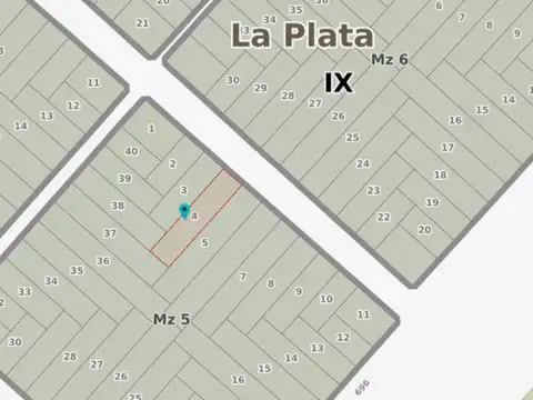 Terreno en Venta de 331,0 m2