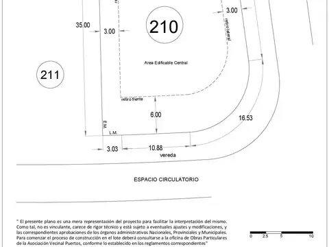 LOTE 711 M2 en AMARRAS - Puertos del Lago - C/ DOC