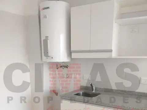 Departamento 2 ambientes con 1 baño