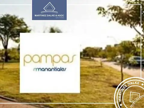 Terreno en Venta en Pampas De Manantiales, USD 55.000