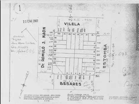 Terreno en Venta en Saavedra, USD 269.000