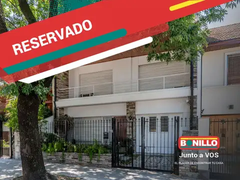 RESERVADO Casa 6 ambientes Villa Devoto