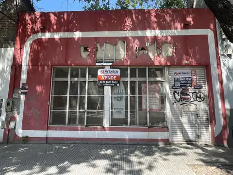 Local sobre Lote Terreno Propio 8,3 x 30 - Pompeya lte. P. Patricios VENTA permuta acepta menor valor