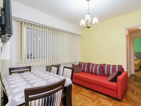 Venta departamento 2 ambientes Recoleta c/frente