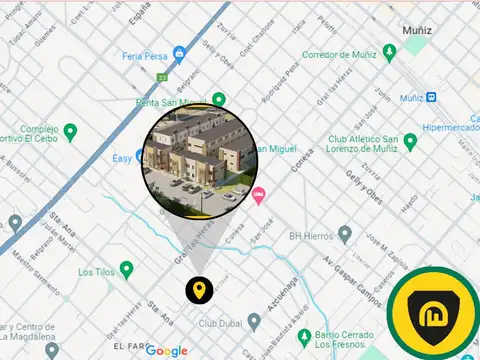 Departamento en Venta con 1 cocheras