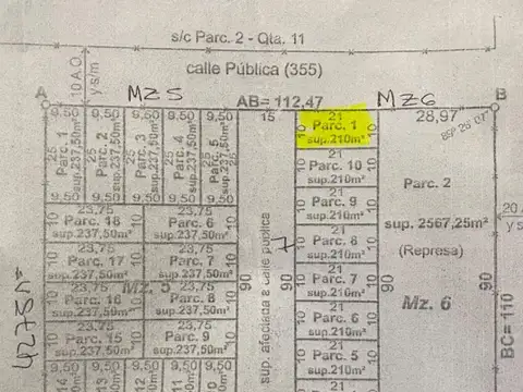 Terreno en Venta en Presidencia Roque Saenz Peña, USD 58.000