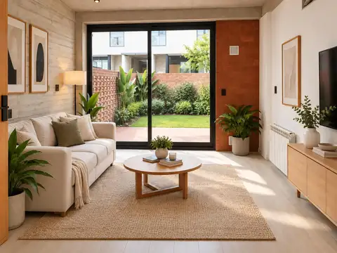 Duplex a estrenar - Jardín, suite y vestidor.