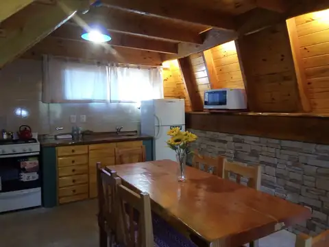 cabañas a metros del Lago Moreno