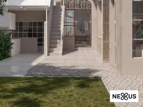 CASA 3 DORMITORIOS CON PATIO Y COCHERA PARA 2 AUTOS