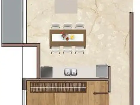 Departamento en Venta de 2 ambientes