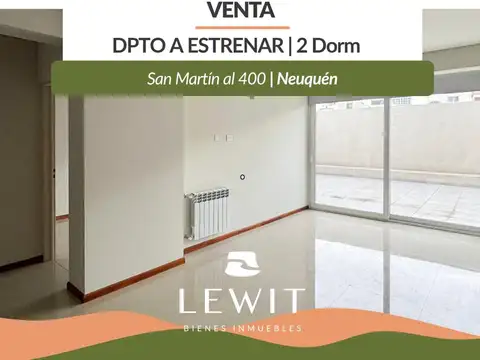Venta departamento a estrenar | 2 dormitorios | Zona Centro | Neuquén