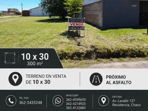 Terreno en Venta en Resistencia, San Fernando