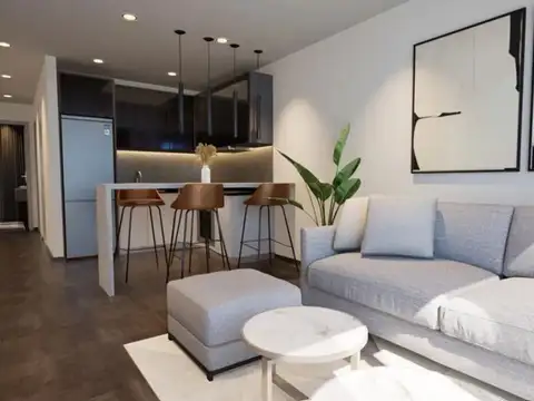 Departamento 2 ambientes con 1 baño