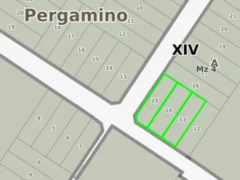 Terreno en Venta en Pergamino, USD 7.000