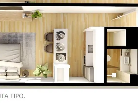 Departamento en Venta de Monoambiente