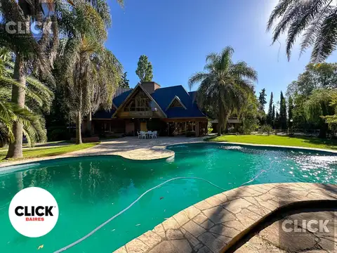 Casa quinta 9 ambientes en venta/alquiler en Barrio Parque El Trébol