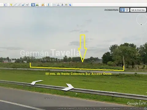 Fracción ind. 10.000 m2  Km 46 Acc. Oeste, Gral Rodriguez