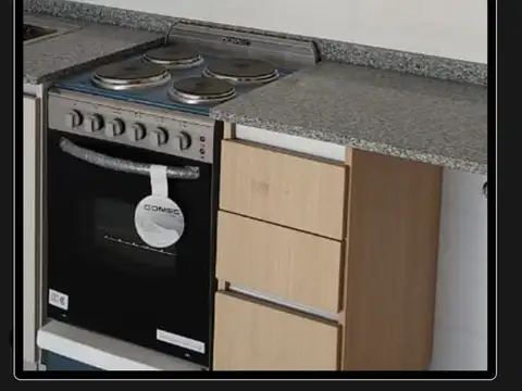 Departamento 2 ambientes con 1 baño