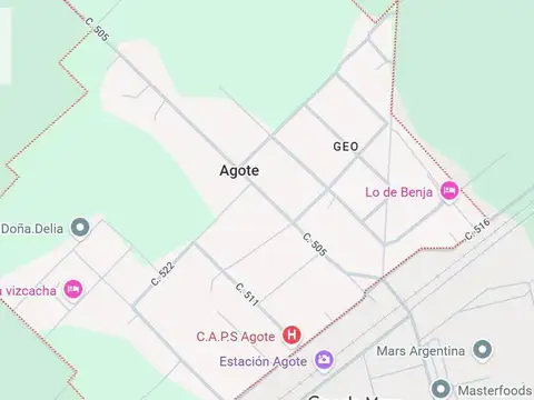 Terreno en Venta de 1000,0 m2