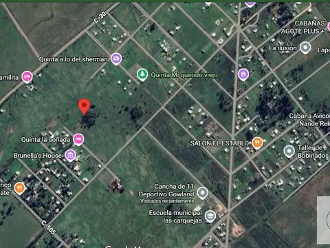 Terreno en Venta de 1000,0 m2