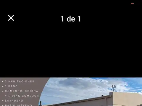 Casa en Venta con 1 cochera