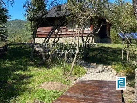 Complejo 2 cabañas Meliquina Mza V con arroyo