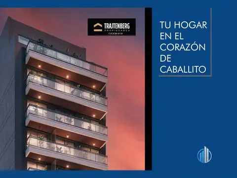 DEPARTAMENTO 2 AMBIENTES VENTA CABALLITO POZO CONTRAFRENTE CON PATIO