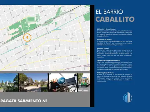Departamento en Venta de 1 dormitorio