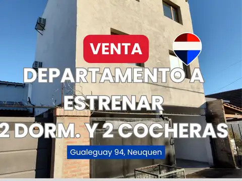 VENTA DPTO 2 DORM. GUALEGUAY 94 PISO 1 B NEUQUEN
