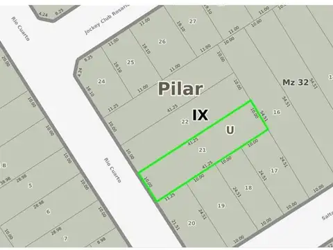 Terreno en Venta de 412,0 m2