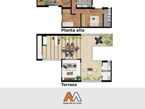 Departamento en Venta de 5 ambientes