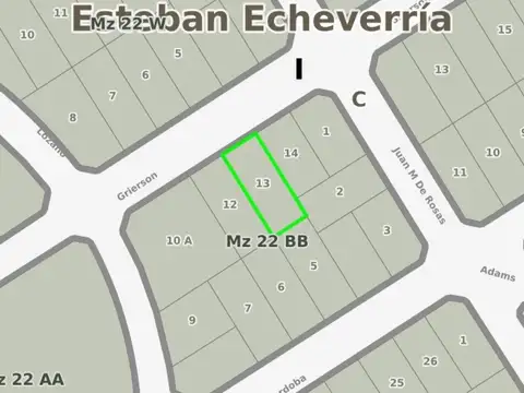 Chacabuco e/ Brigadier Juan Manuel de Rosas y Doctor René Favaloro